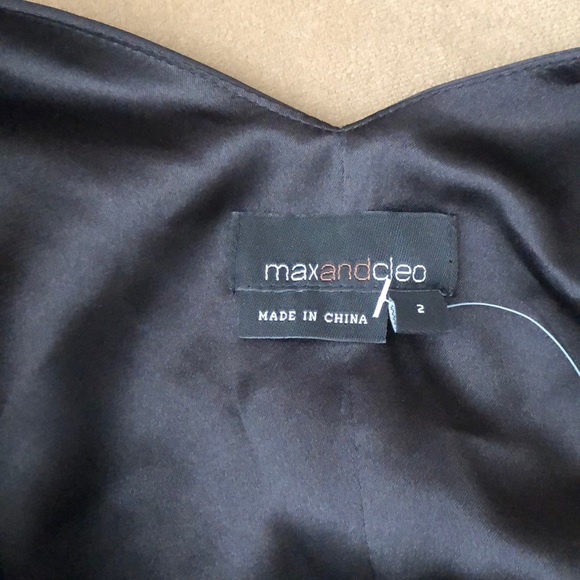 Brand new Max & Cleo black satin dress - Picture 3 of 3